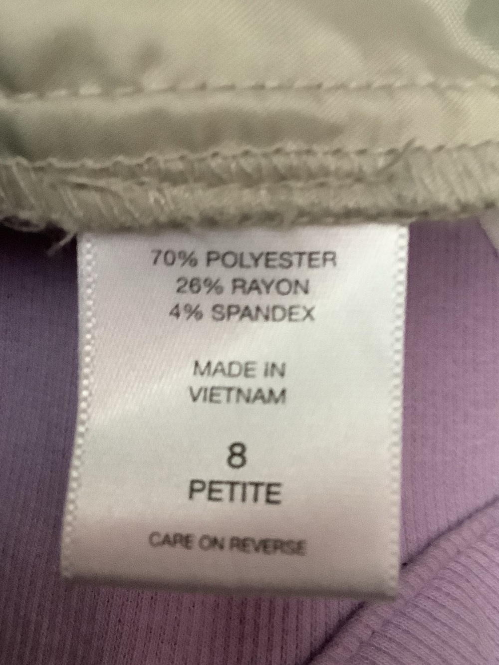 Classic Beige Boot-Cut Dress Pants - Picture 8 of 8